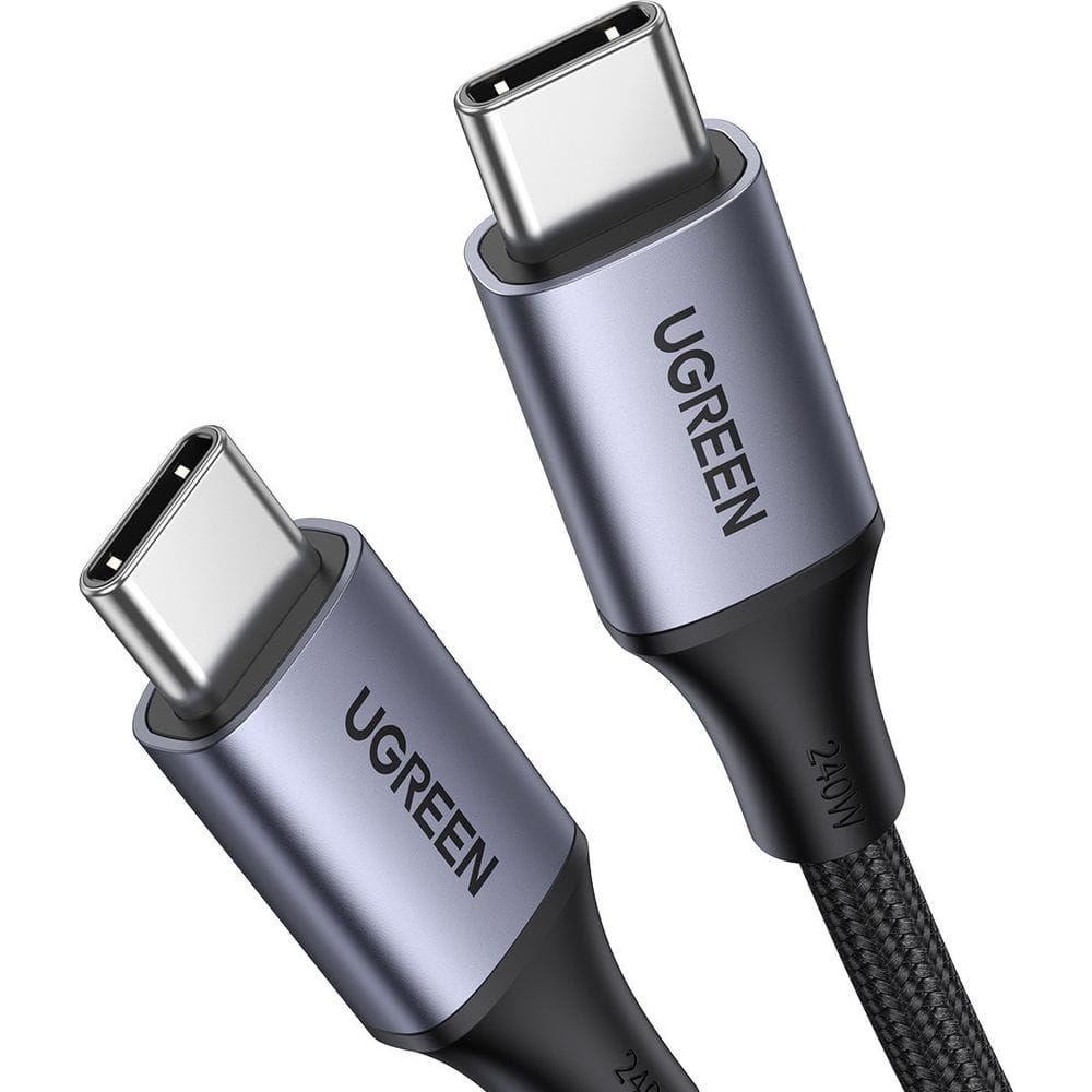 Kabel USB-C für USB-C Ugreen 240W PD 3.0 2m, Grau