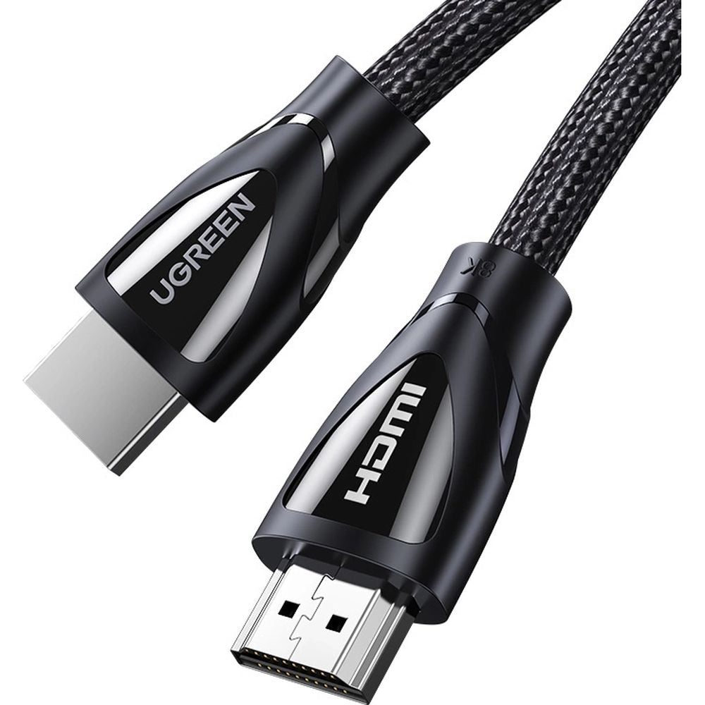Nylon Kabel Ugreen HD140 HDMI 2.1, 8K / 60Hz, 3 m, Schwarz