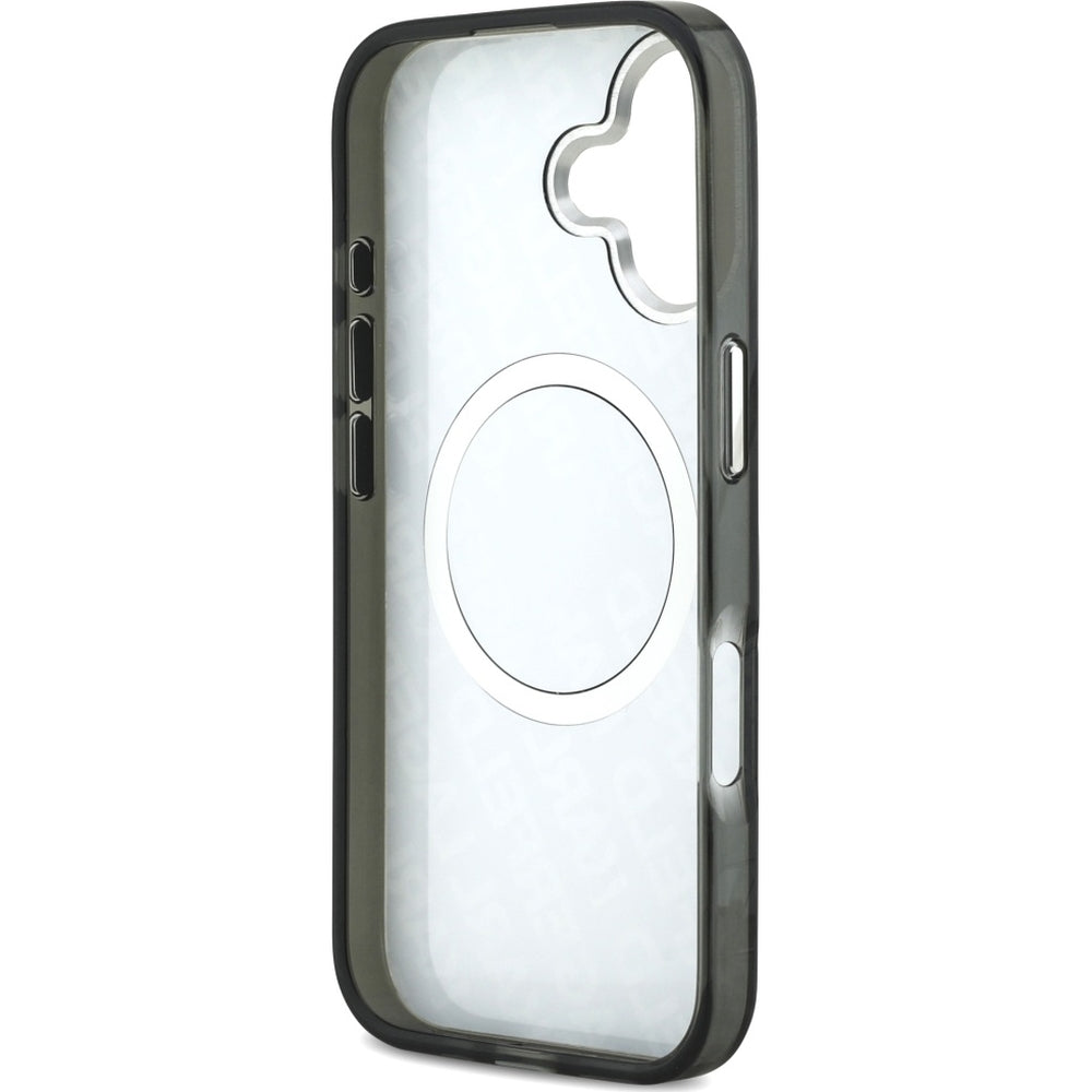 Handyhülle für iPhone 17, Karl Lagerfeld IML Karl Head Logo MagSafe , Schwarz