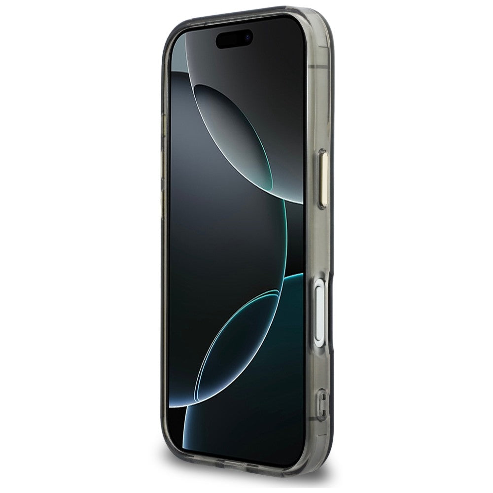 Handyhülle für iPhone 18 Pro Max / 17 Pro Max, Karl Lagerfeld IML K Head mit MagSafe, Schwarz