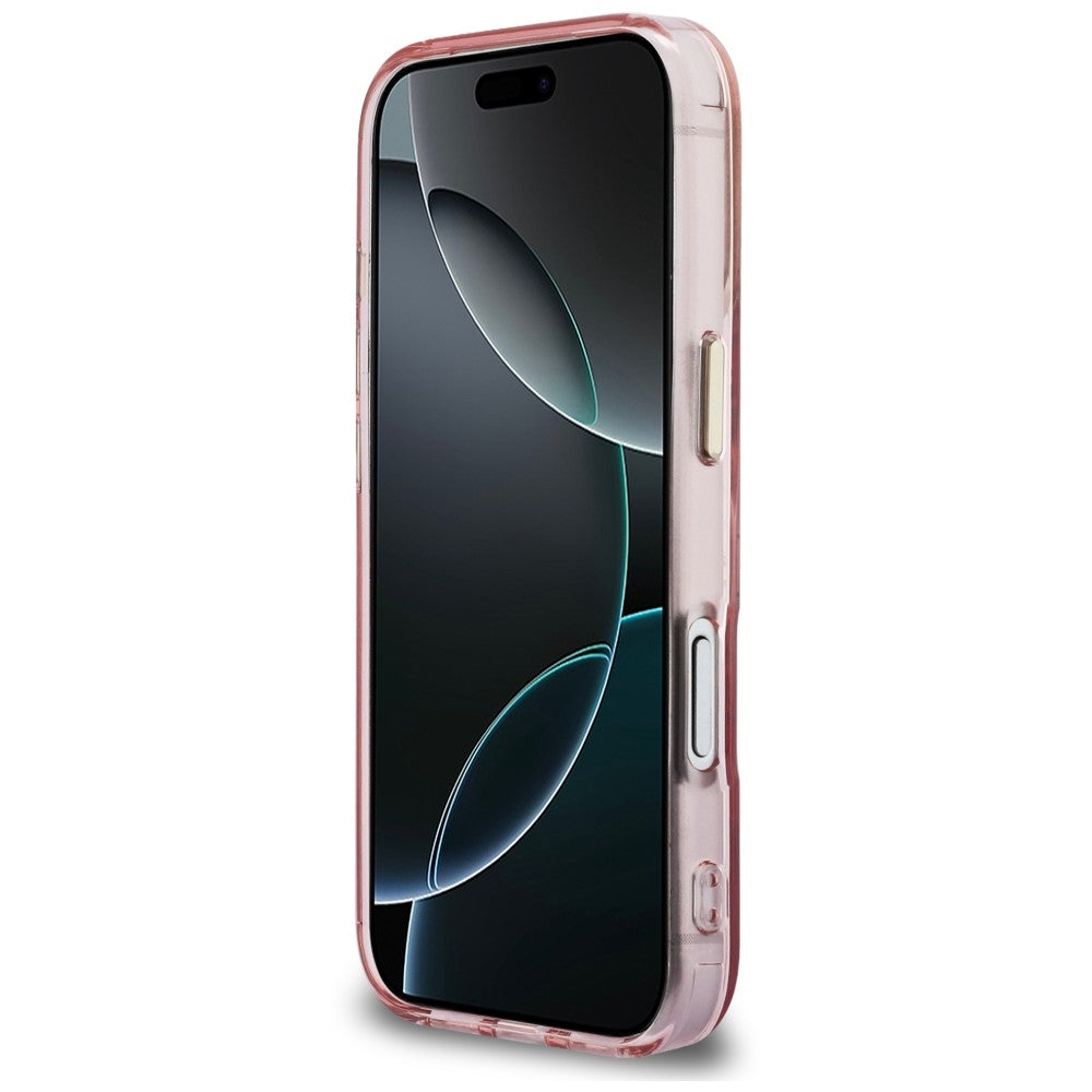Handyhülle für iPhone 18 Pro Max / 17 Pro Max, Karl Lagerfeld IML K Head mit MagSafe, Rosa