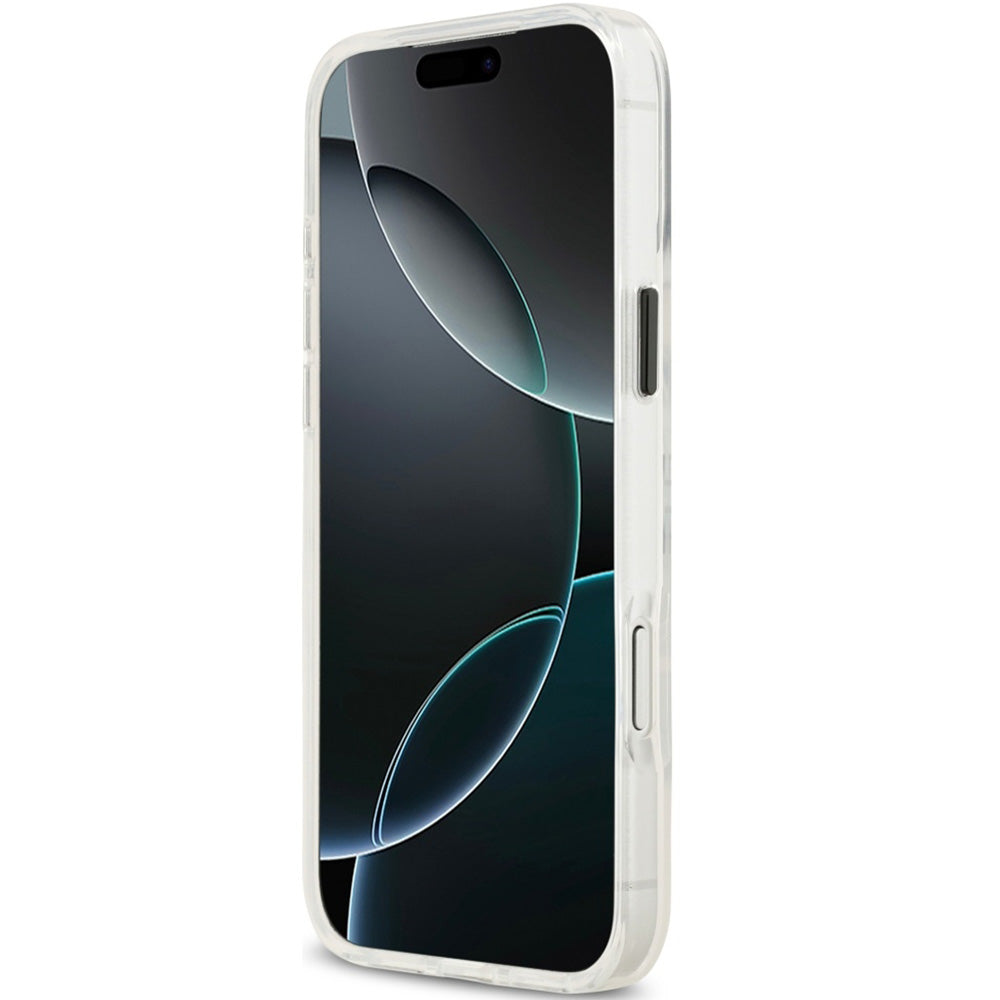 Handyhülle für iPhone 17 Pro Max, Karl Lagerfeld IML Karl Sketch Logo mit MagSafe, Transparent