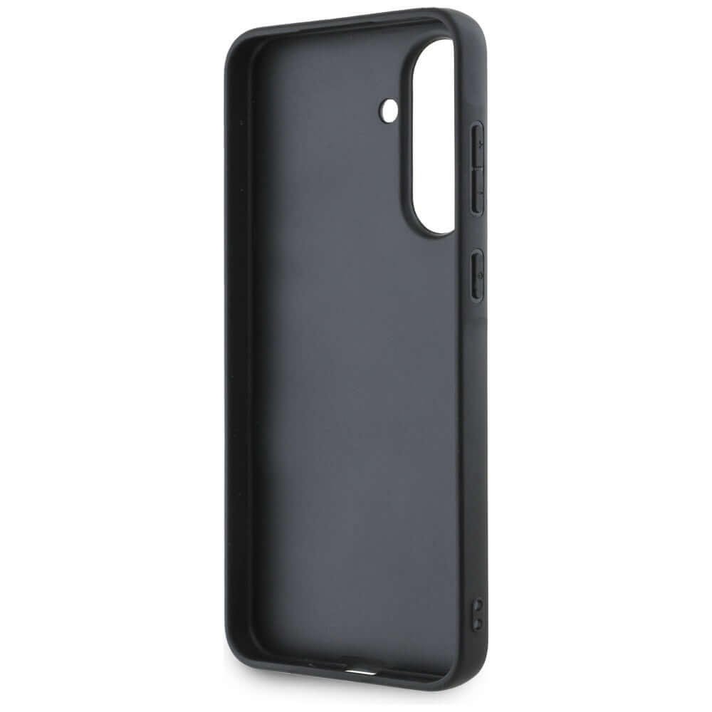 Handyhülle für Galaxy A56 5G, Karl Lagerfeld Hardcase Saffiano Metal Logo, Schwarz