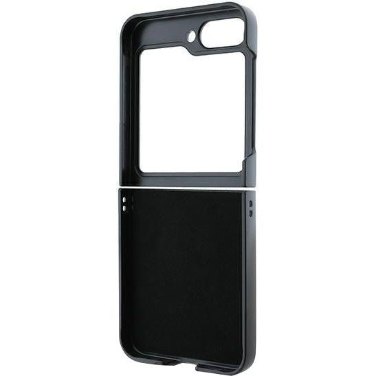 Handyhülle für Galaxy Z Flip7 FE / Z Flip6, Karl Lagerfeld Saffiano Metal Pin, Schwarz