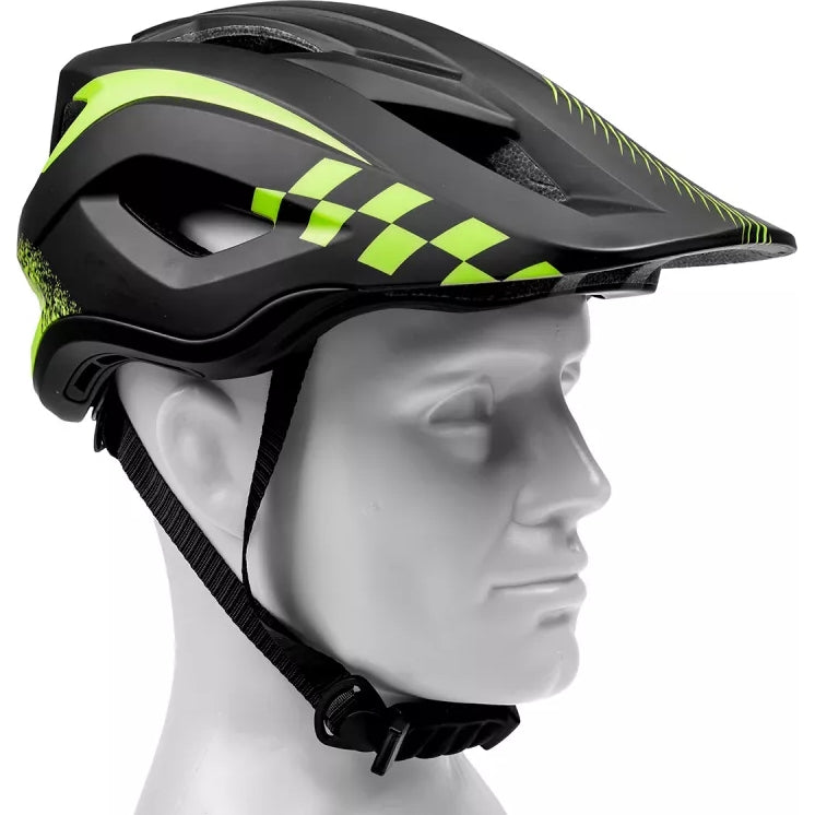 Fahrradhelm Vayox Enduro mit abnehmbarem Kinnschutz VA0421BS 54-58 cm, Größe M, Schwarz