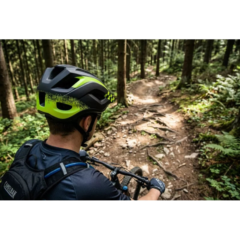 Fahrradhelm Vayox Enduro mit abnehmbarem Kinnschutz VA0421BS 54-58 cm, Größe M, Schwarz