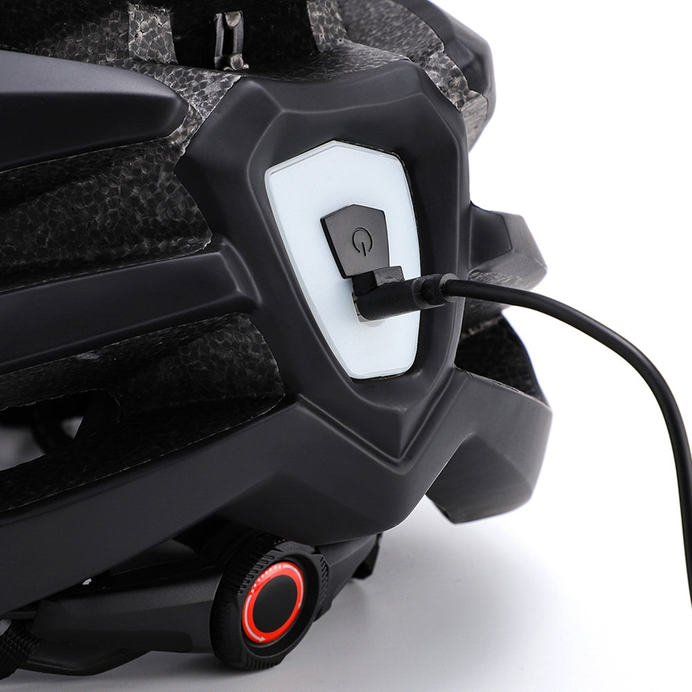 MTB- Fahrradhelm Wozinsky HT-28V mit abnehmbarem Schirm M, 54-57 cm, Schwarz