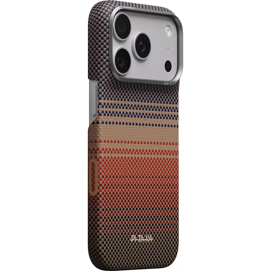 Aramid Handyhülle für iPhone 18 Pro / 17 Pro, PITAKA Ultra-Slim Case mit MagSafe, (1/12)