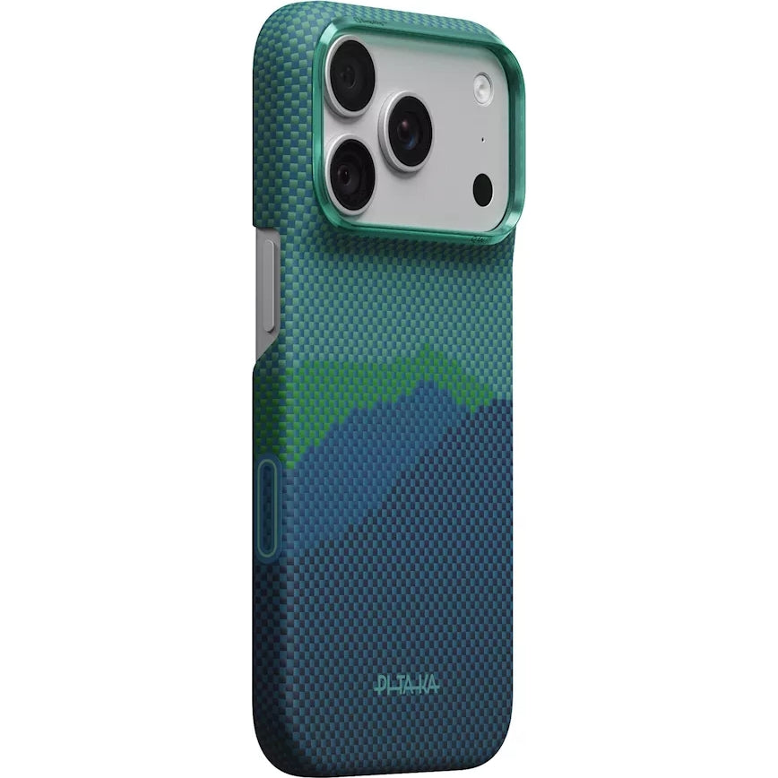 Aramid Handyhülle für iPhone 18 Pro Max / 17 Pro Max, PITAKA Ultra-Slim Case mit MagSafe, (1/7)