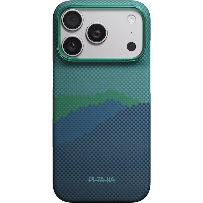 Aramid Handyhülle für iPhone 18 Pro Max / 17 Pro Max, PITAKA Ultra-Slim Case mit MagSafe, (4/7)