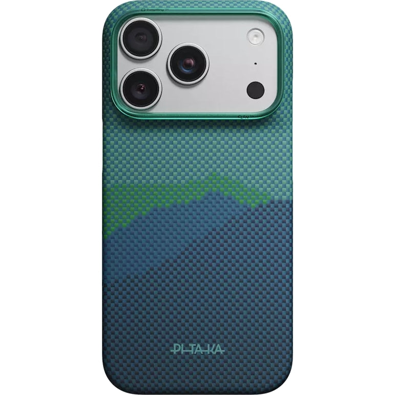 Aramid Handyhülle für iPhone 18 Pro Max / 17 Pro Max, PITAKA Ultra-Slim Case mit MagSafe, (7/7)
