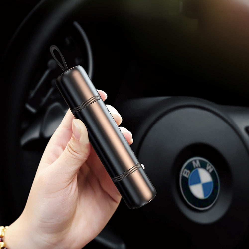 Autosicherheitshammer 2-in-1, Mobile Origin Car Safety Hammer CA29, Schwarz