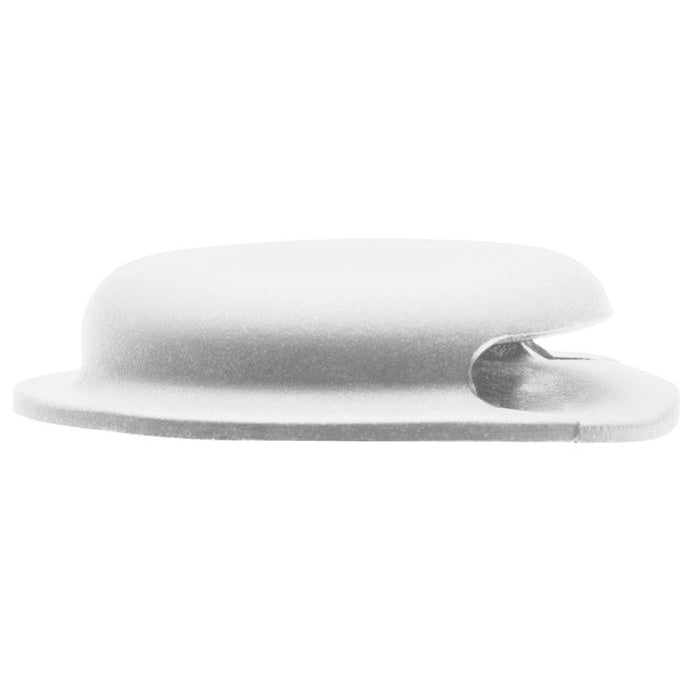 Hülle / Schlüsselanhänger für Apple AirTag, Mobile Origin AirTag Sticker Mount A2, 2 Stück, Weiß