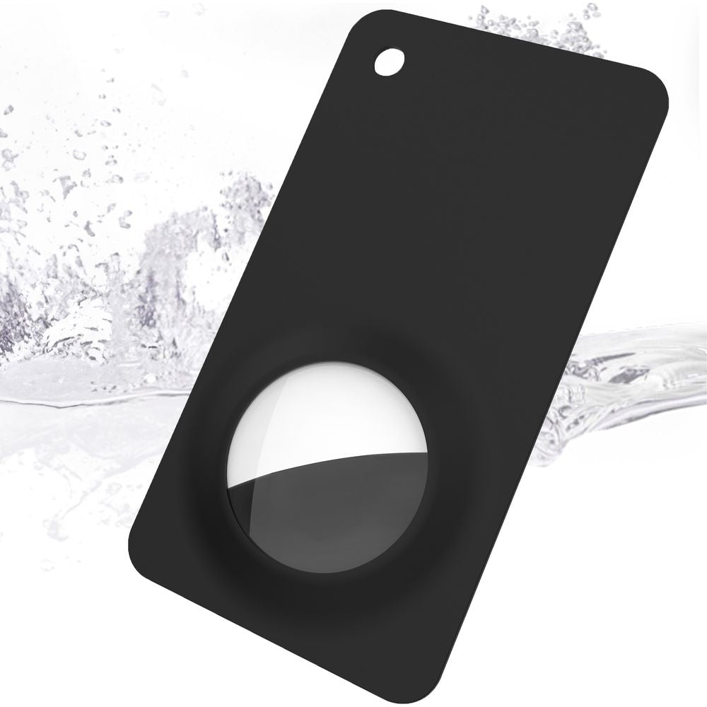 Schutzhülle für Apple AirTag, Mobile Origin AirTag Wallet Card, Schwarz