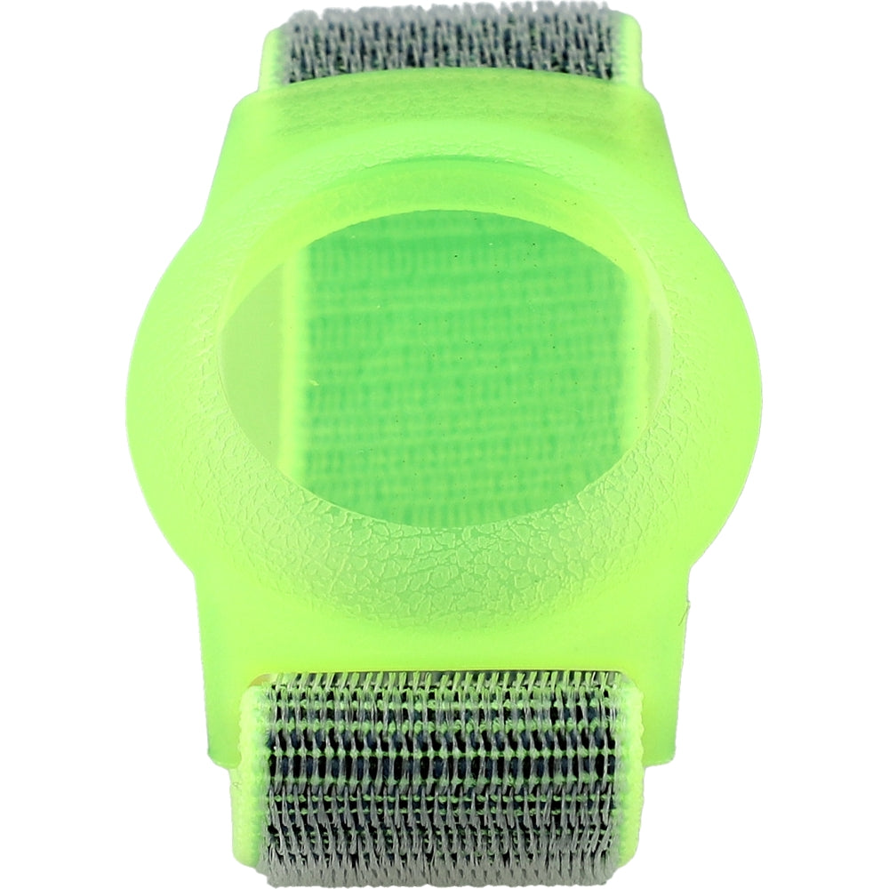 Mobile Origin Schutzhülle mit Armband für Kinder Apple AirTag, Neongrün