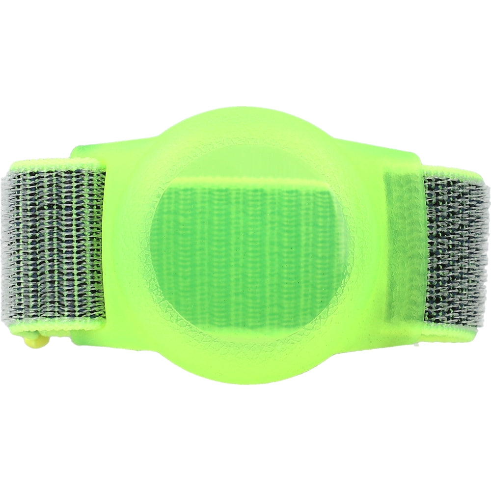 Mobile Origin Schutzhülle mit Armband für Kinder Apple AirTag, Neongrün