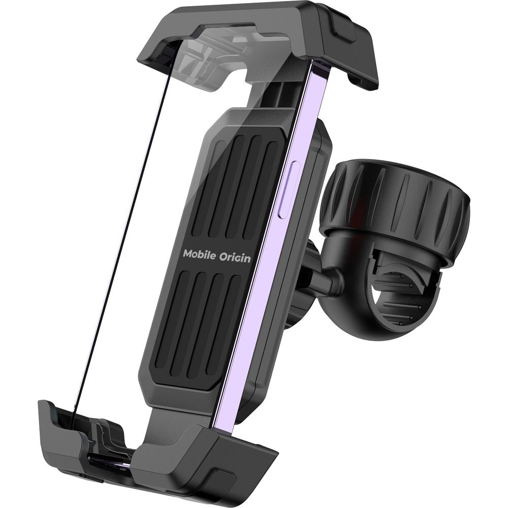 Fahrrad-/Motorradhalterung für Handy am Lenker, Mobile Origin Bike Phone Holder B1, Schwarz