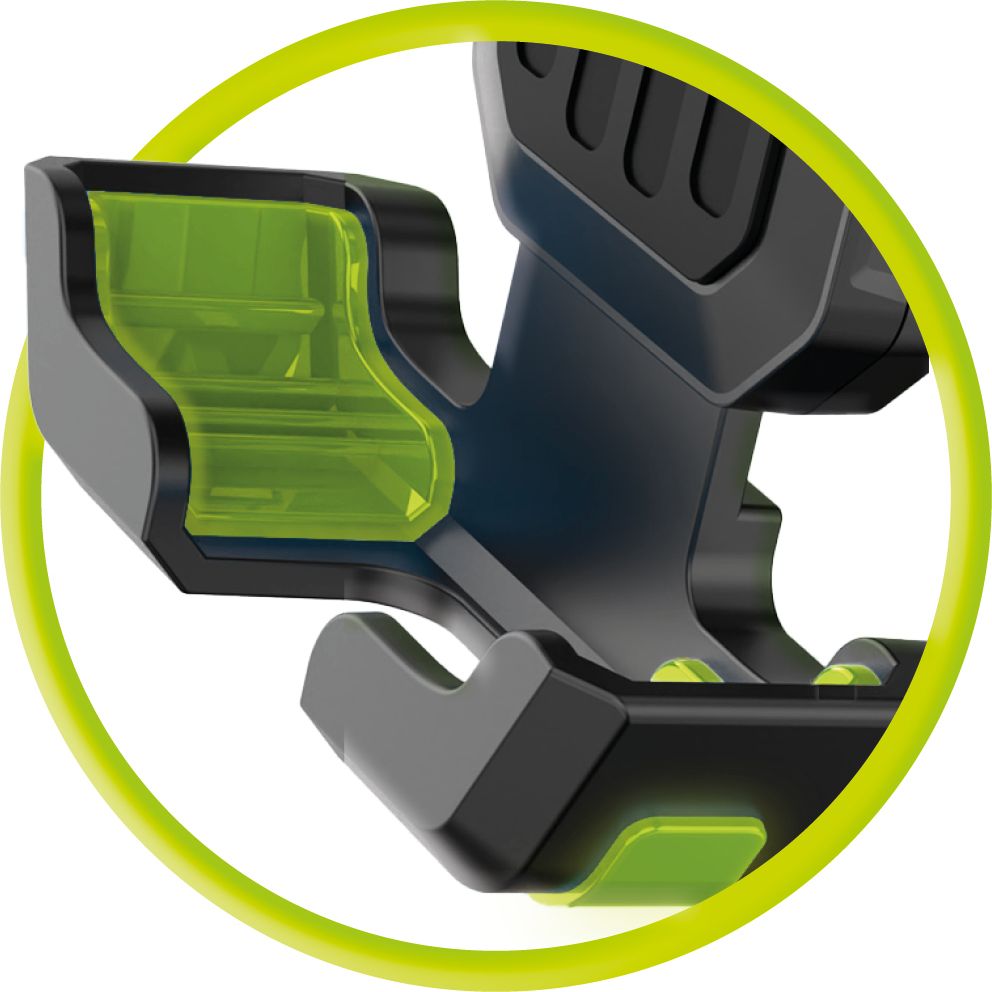 Fahrrad-/Motorradhalterung für Handy am Lenker, Mobile Origin Bike Phone Holder B1, Schwarz