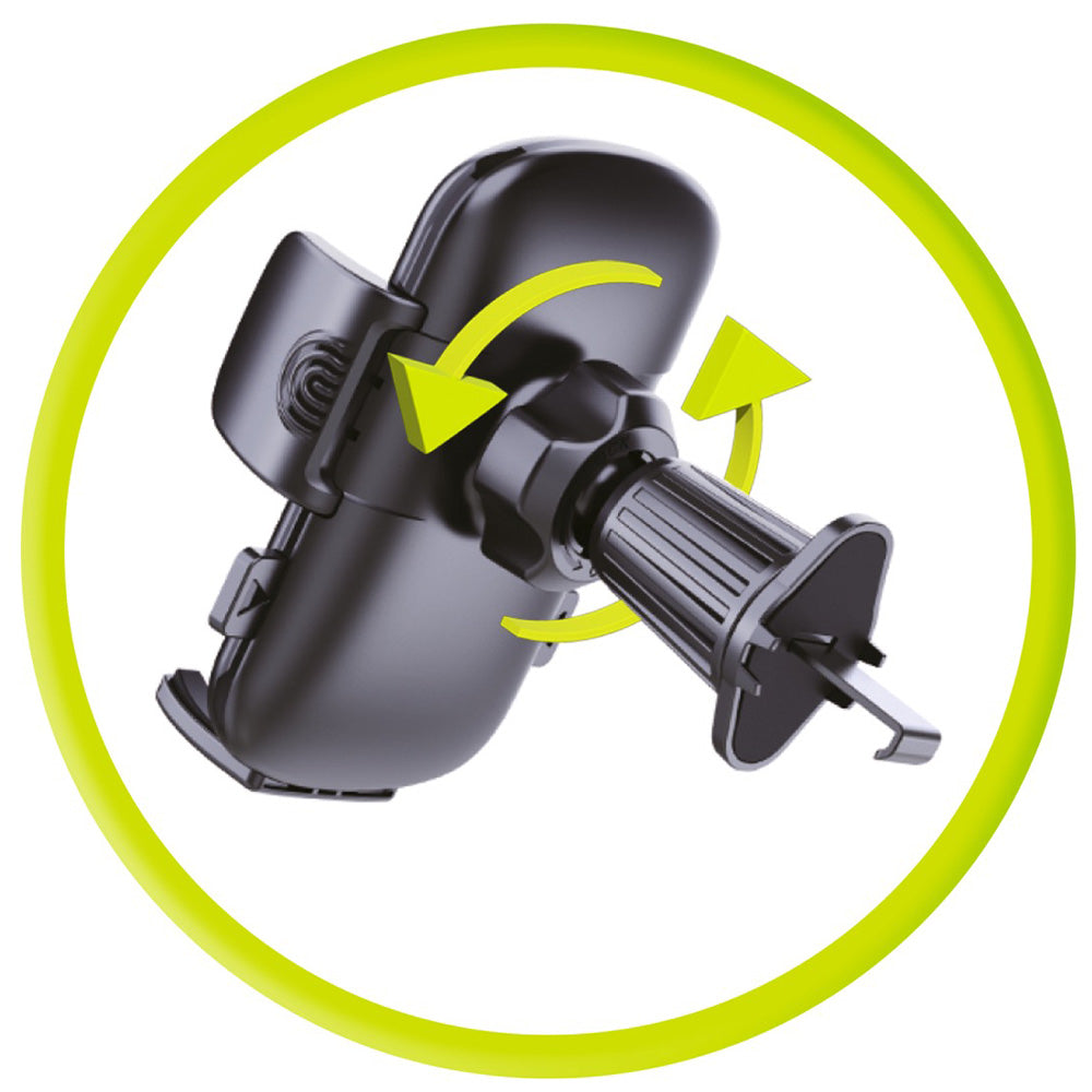 Handy-Halterung für das Lüftungsgitter, Mobile Origin Car Vent Holder MO15, Schwarz