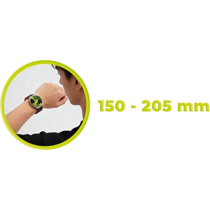 Silikonband für Galaxy Watch 8 40 / 44 / 46 mm Mobile Origin Easy Strap, Schwarz, Orange