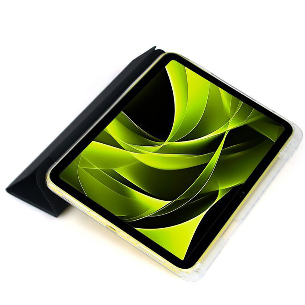 Schutzhülle für iPad Air 11 M4/M3/M2, Mobile Origin Easy Tablet Case, Schwarz-Transparent