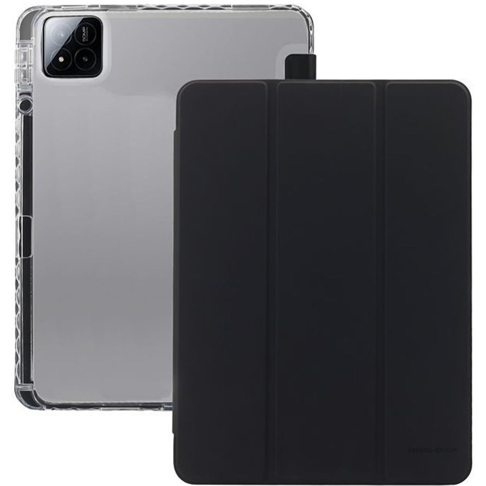 Schutzhülle für Xiaomi Pad 7, Mobile Origin Easy Tablet Case, Schwarz-Transparent