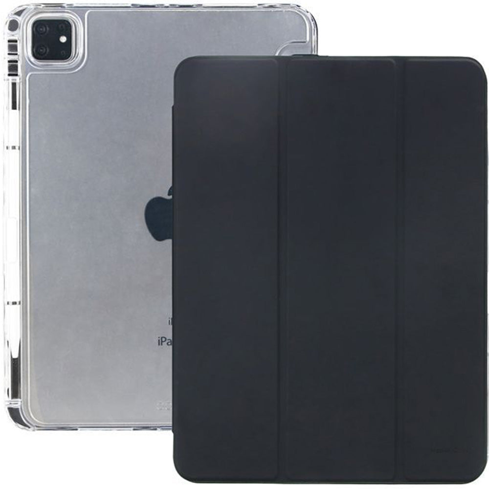 Schutzhülle für iPad Pro 11" 2025 / 2024, Mobile Origin Easy Tablet Case, Schwarz-Transparent