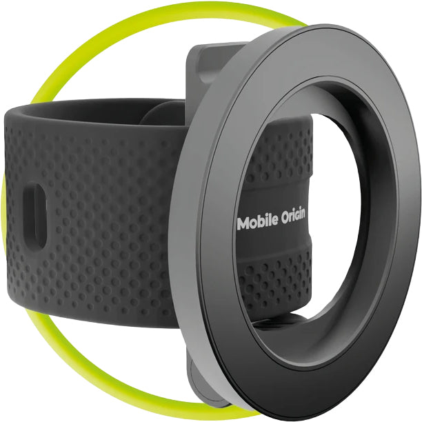 Magnetische Halterung für MagSafe, Mobile Origin Mag O2, für Silikonarmband, Schwarz