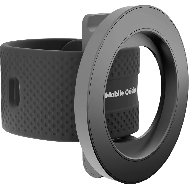 Magnetische Halterung für MagSafe, Mobile Origin Mag O2, für Silikonarmband, Schwarz