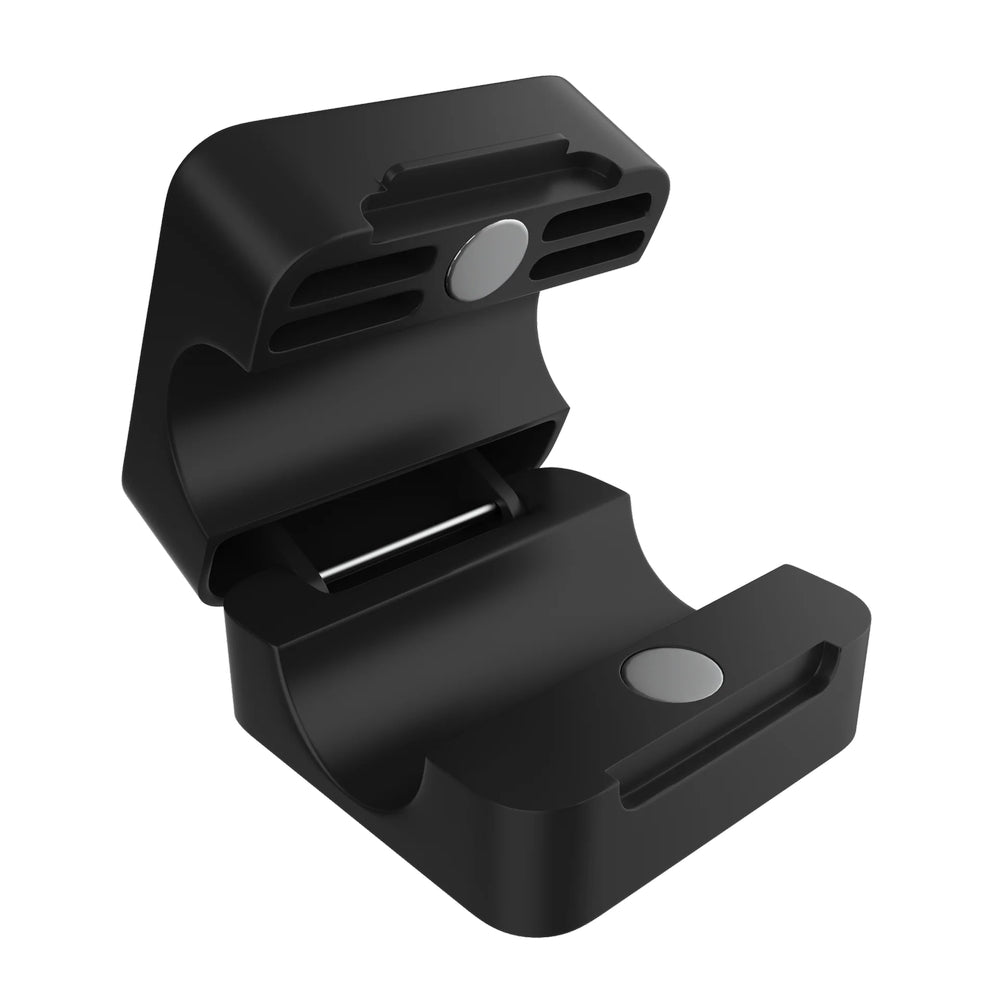 Magnetische Kabelorganizer, Mobile Origin CB8, 6 Stück, Schwarz
