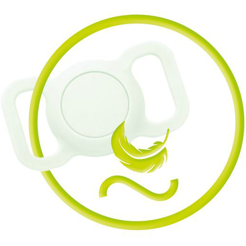 Hülle für Apple AirTag auf das Halsband, Mobile Origin Pet Collar, Hellgrün