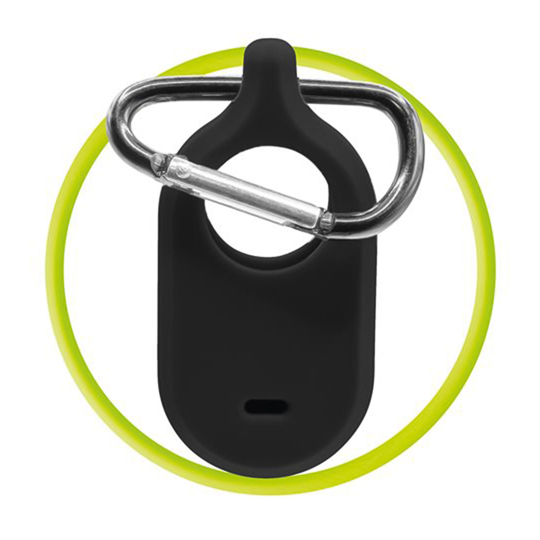 Hülle / Schlüsselanhänger für Samsung SmartTag2 Mobile Origin Case A3, Schwarz