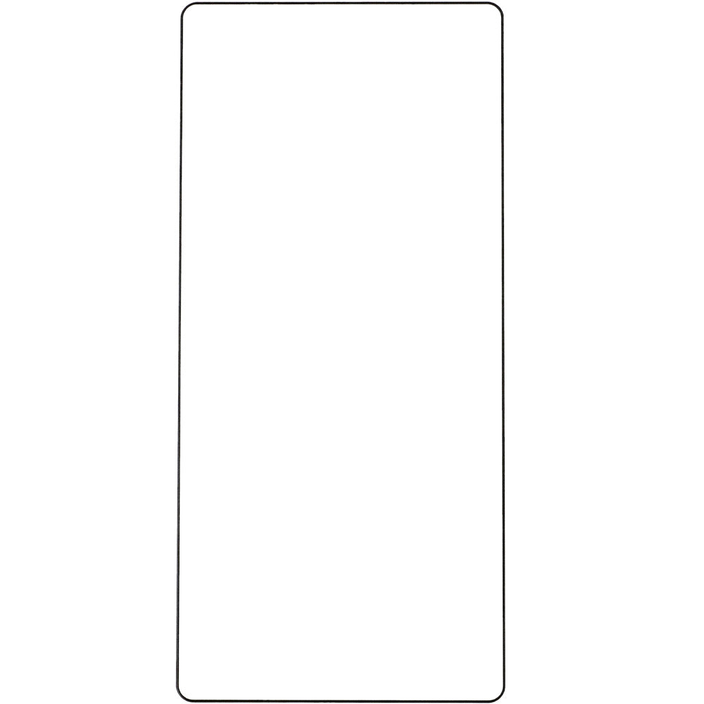Gehärtetes Glas für Galaxy S25 Ultra, Mocolo TG+ Full Glue, Schwarzer Rahmen