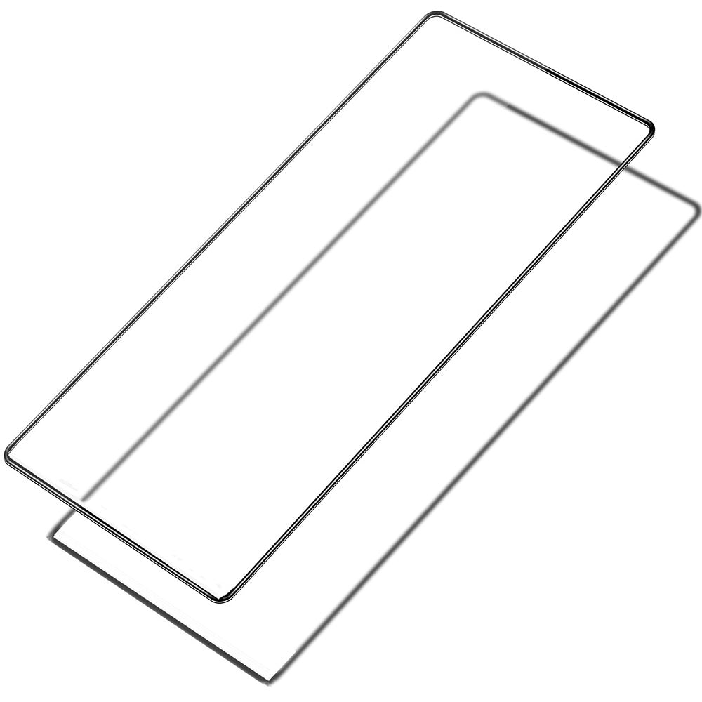 Gehärtetes Glas für Galaxy S25 Ultra, Mocolo TG+ Full Glue, Schwarzer Rahmen