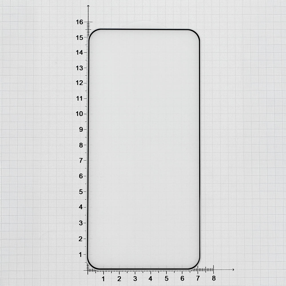 Gehärtetes Glas für Samsung Galaxy S25 Plus, Mocolo TG+ Full Glue, Schwarzer Rahmen