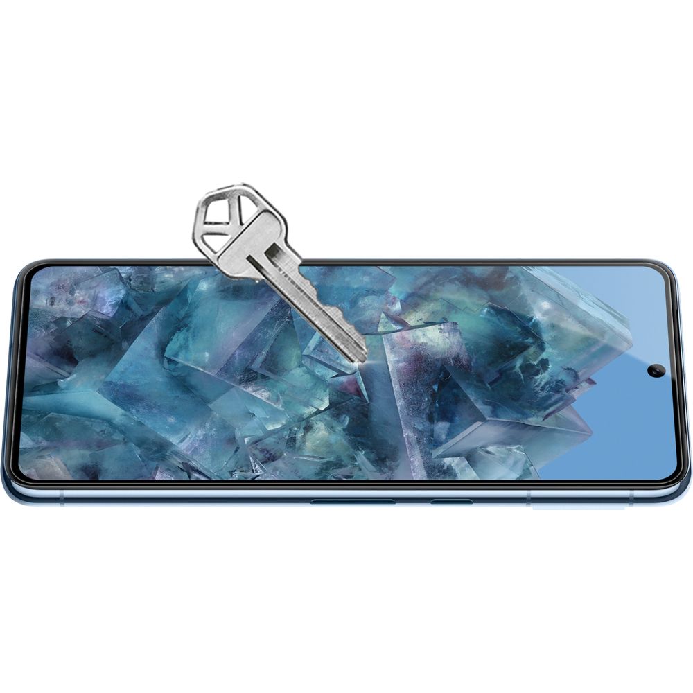 Gehärtetes Glas für Google Pixel 10 Pro XL / 9 Pro XL, Mocolo TG+ Full Glue, Schwarzer Rahmen