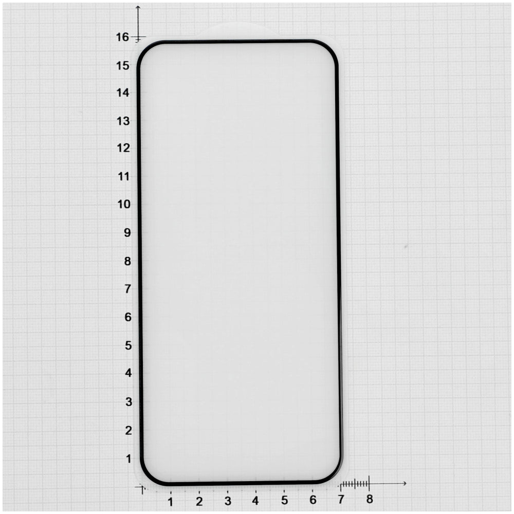 Gehärtetes Glas für Google Pixel 10 Pro XL / 9 Pro XL, Mocolo TG+ Full Glue, Schwarzer Rahmen