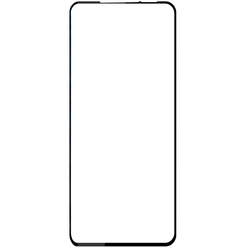 Gehärtetes Glas für Moto G45, Mocolo TG+ Full Glue, Schwarzer Rahmen