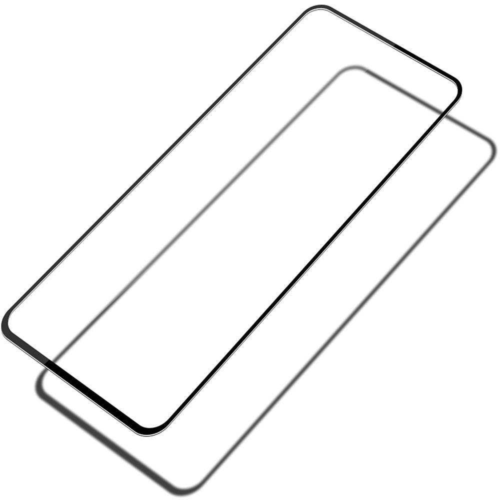 Gehärtetes Glas Mocolo TG+ Full Glue für Oppo Reno 11F 5G, schwarzer Rahmen