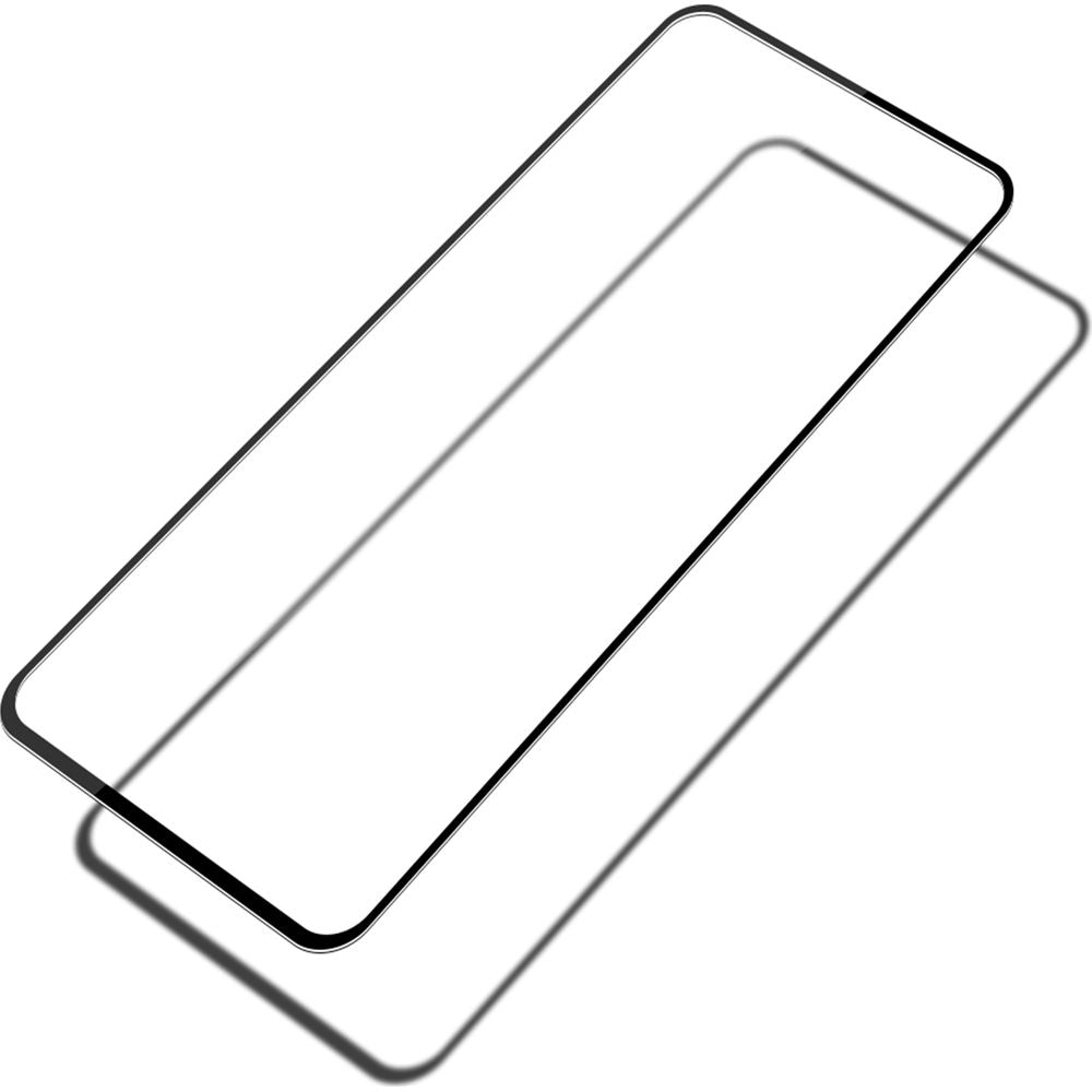 Gehärtetes Glas für Redmi Note 13 Pro 5G / Poco X6, Mocolo TG + Full Glue, Schwarzer Rahmen
