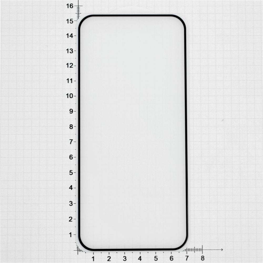 Gehärtetes Glas für Huawei Pura 70, Mocolo TG+ Full Glue, schwarzer Rahmen