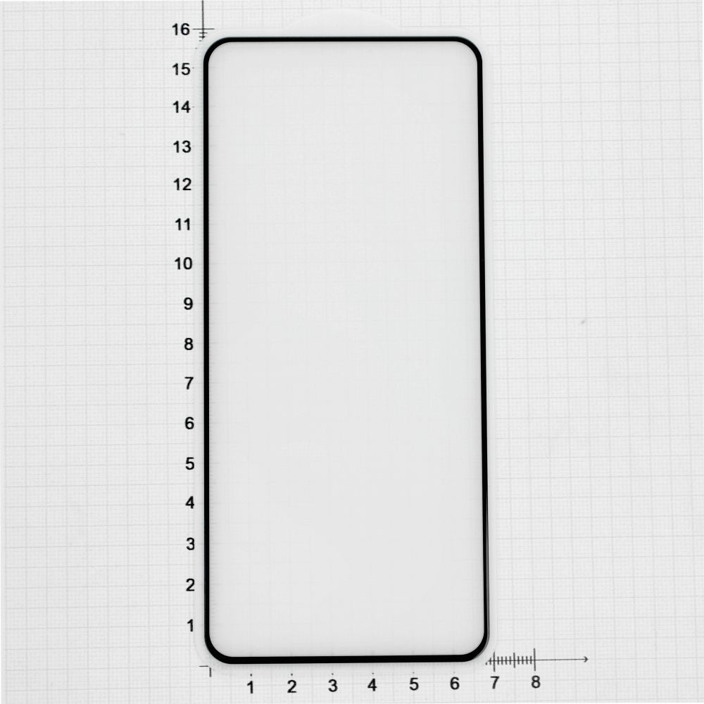 Gehärtetes Glas für Xiaomi POCO F6, Mocolo TG+ Full Glue, schwarzer Rahmen
