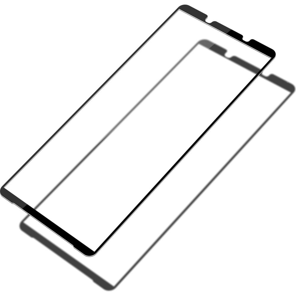 Gehärtetes Glas für Xperia 1 VI, Mocolo TG+ Full Glue, schwarzer Rahmen
