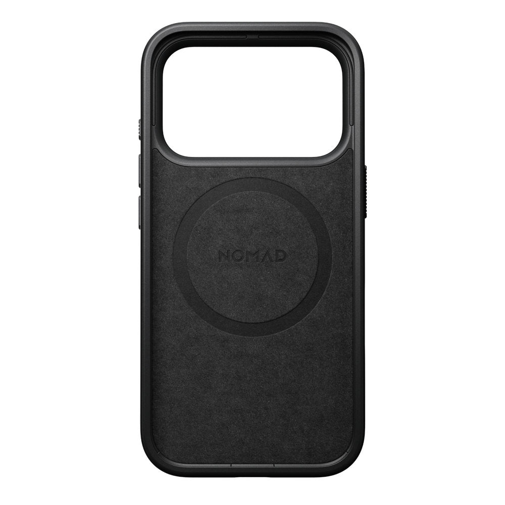 Handyhülle aus Naturleder für iPhone 18 Pro / 17 Pro, Nomad Modern Leather Case mit MagSafe, Hellbraun (6/6)