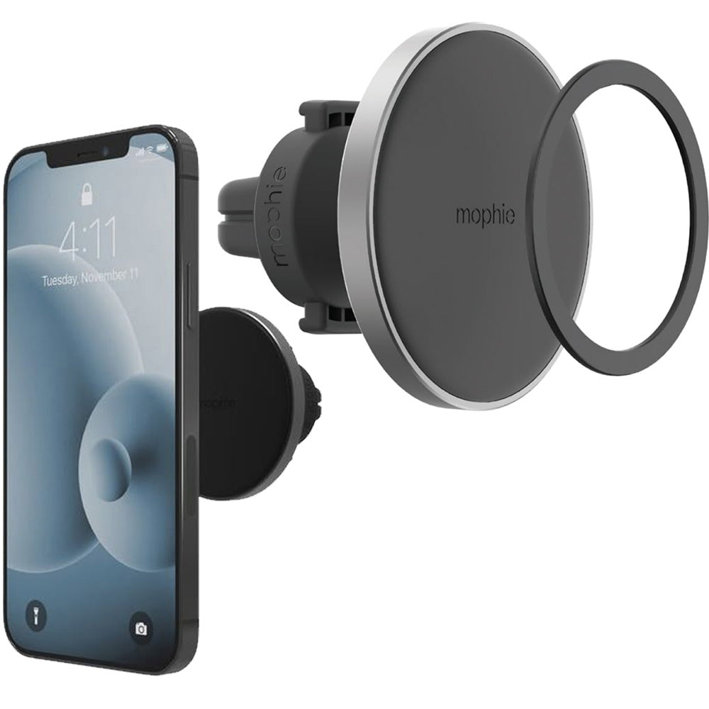Handyhalterung für Auto Mophie Snap Vent Mount - MagSafe, schwarz