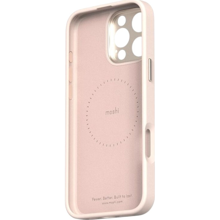 Schutzhülle für iPhone 16 Pro für MagSafe, Moshi Kameleon, Rosa