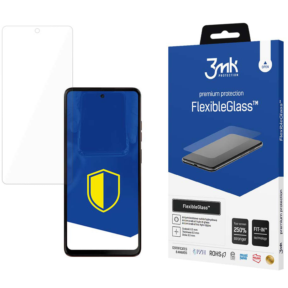 Hybridglas für Motorola Moto G04, 3mk Flexible Glass