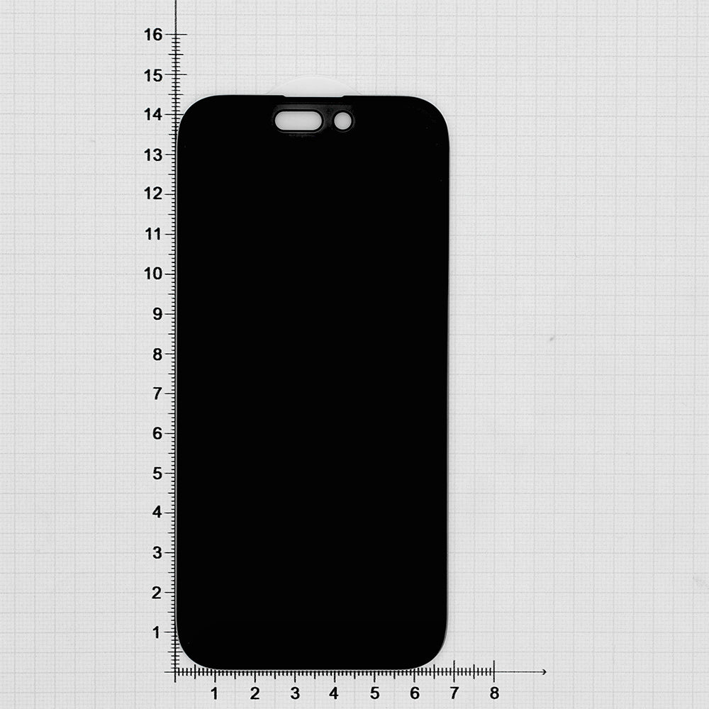 Sichtschutzglas für iPhone 16, MyScreen Diamond Glass antiSPY