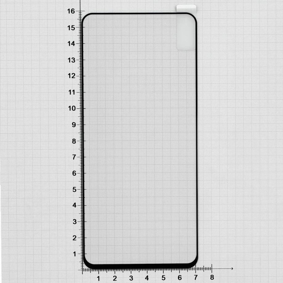 Gehärtetes Glas für OnePlus Nord CE4 Lite 5G, MyScreen Diamond Glass Edge FG, Schwarzer Rahmen
