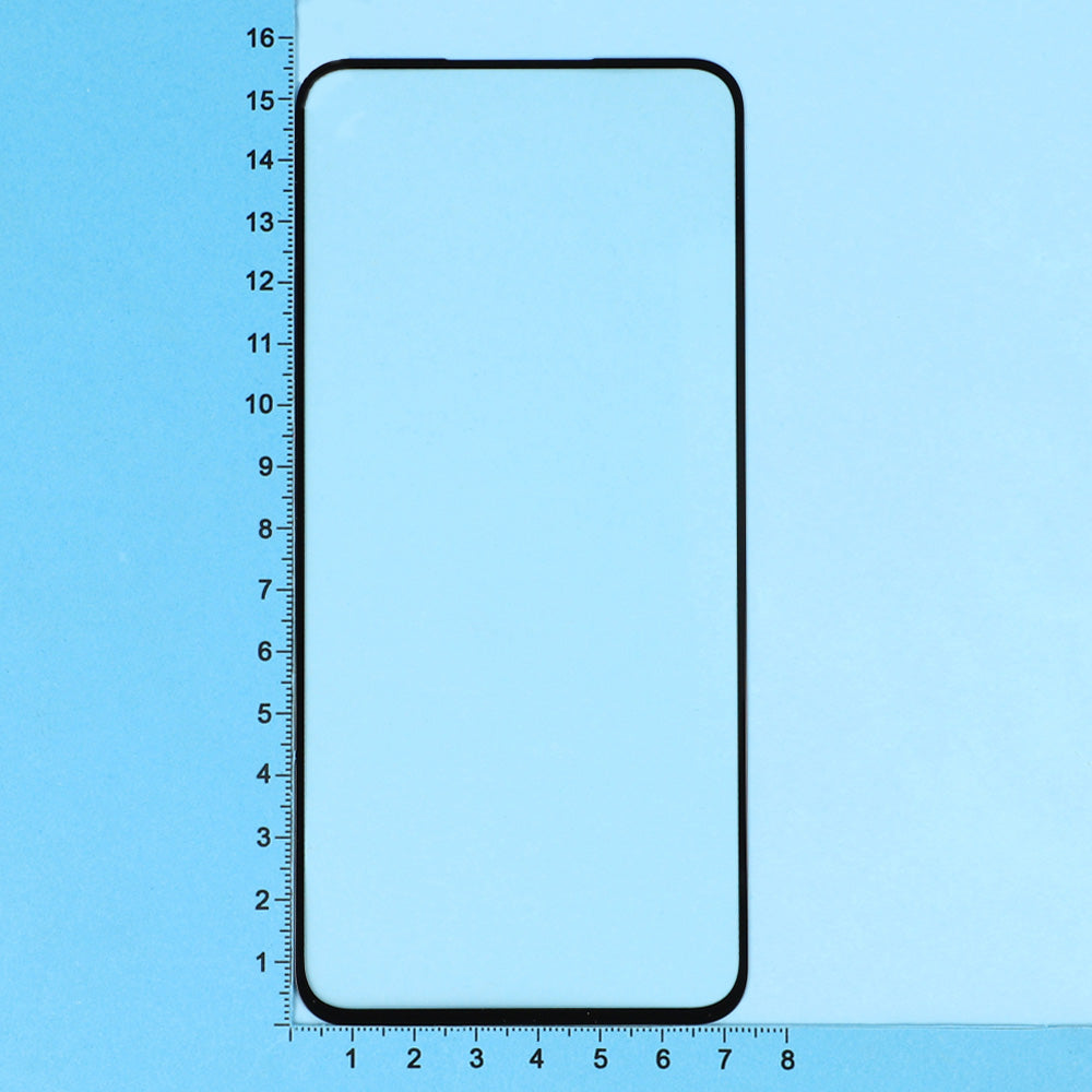 Glas für Galaxy A55, MyScreen Diamond Glass Edge FG, Schwarzer Rahmen